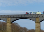 FZ003989 Canal boat crossing Pontcysyllte Aqueduct, Llangollen.jpg